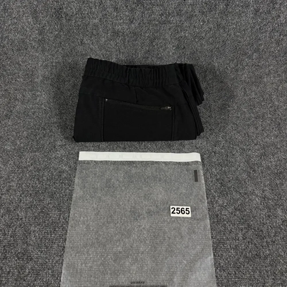CUTS Clothing Icon Pull On Pants Mens L Black Enduratech Stretch Drawstring